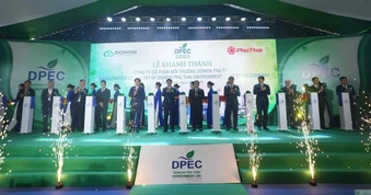 DPEC khánh thành nhà máy tái chế nhựa, công suất 20.000 tấn/năm