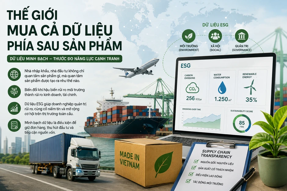 Dữ liệu xanh - Bài 1: Thế giới mua cả dữ liệu phía sau sản phẩm Dữ liệu xanh - Bài 1: Thế giới mua cả dữ liệu phía sau sản phẩm