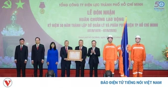 EVNHCMC kỷ niệm 50 năm thành lập và đón nhận Huân chương Lao động Hạng 3