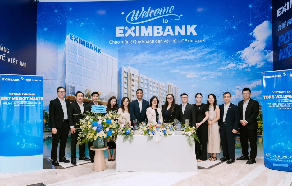 Eximbank trở thành nhà tạo lập thị trường ngoại hối tốt nhất Việt Nam Eximbank trở thành nhà tạo lập thị trường ngoại hối tốt nhất Việt Nam