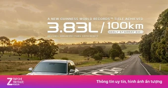 Geely EX5 EM-i: Mẫu SUV hybrid đạt kỷ lục Guinness chốt lịch ra mắt VN