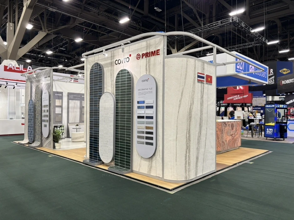 Giải pháp vật liệu ốp lát của Prime xuất hiện tại Coverings 2026 Giải pháp vật liệu ốp lát của Prime xuất hiện tại Coverings 2026