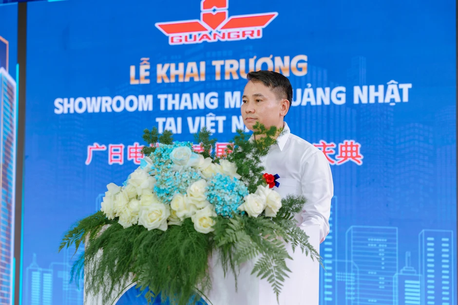 Guangri Elevator khai trương showroom thang máy tại Việt Nam