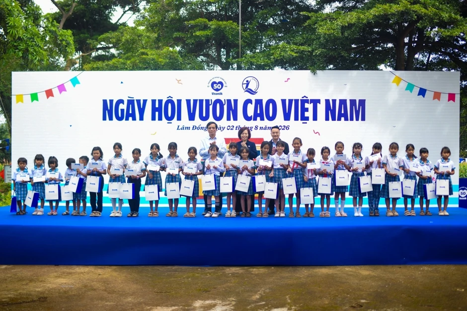 Hành trình vun đắp tương lai trẻ em việt của Vinamilk Hành trình vun đắp tương lai trẻ em việt của Vinamilk