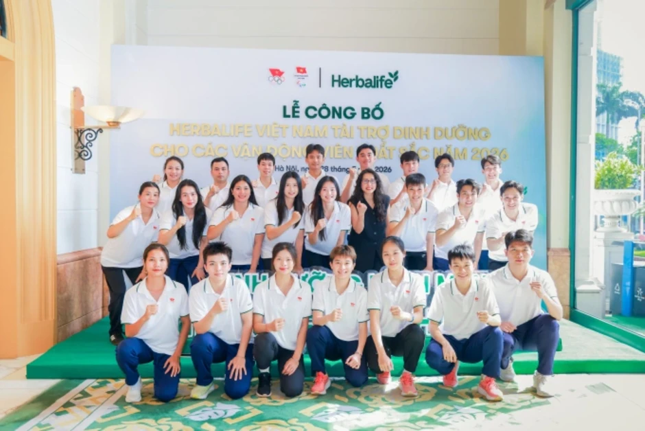 Herbalife tiếp tục tài trợ sản phẩm dinh dưỡng cho các VĐV xuất sắc Herbalife tiếp tục tài trợ sản phẩm dinh dưỡng cho các VĐV xuất sắc