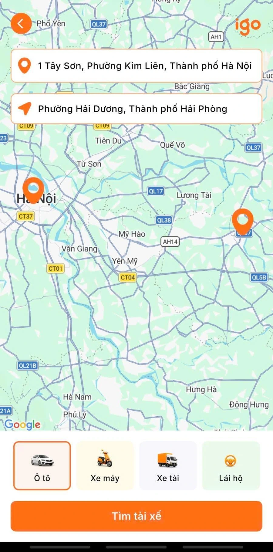 iGO: Tài xế xe công nghệ được giữ lại 100% doanh thu iGO: Tài xế xe công nghệ được giữ lại 100% doanh thu