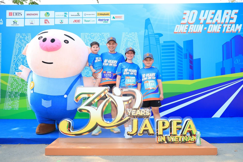 Japfa Việt Nam tổ chức giải chạy “30 Years: One Run - One Team” Japfa Việt Nam tổ chức giải chạy “30 Years: One Run - One Team”