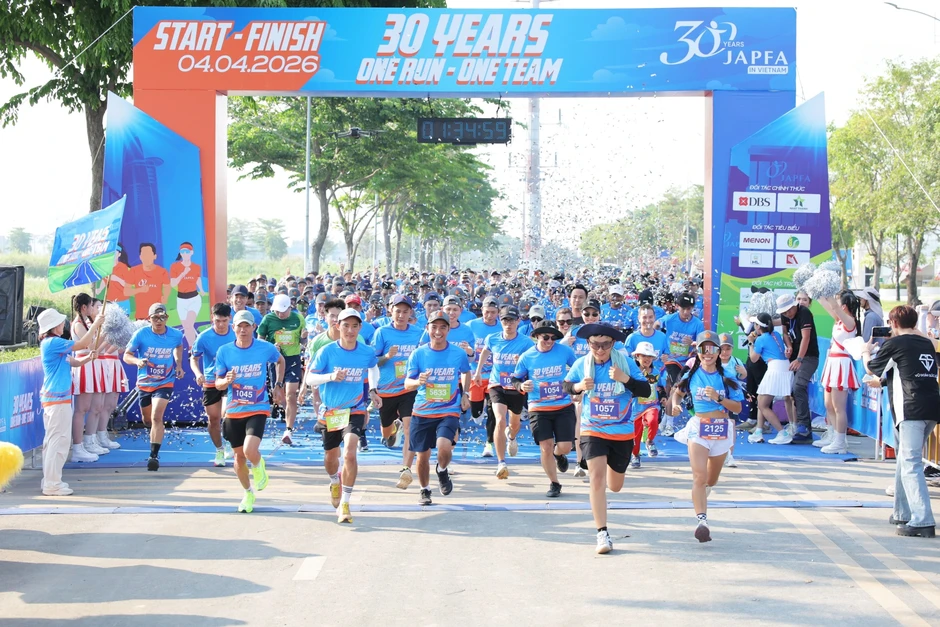 Japfa Việt Nam tổ chức giải chạy “30 Years: One Run - One Team” Japfa Việt Nam tổ chức giải chạy “30 Years: One Run - One Team”