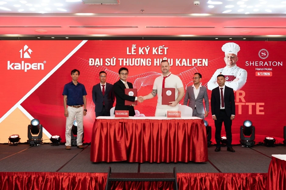 Kalpen Group công bố đầu bếp Đức Oliver Mette trở thành đại sứ thương hiệu