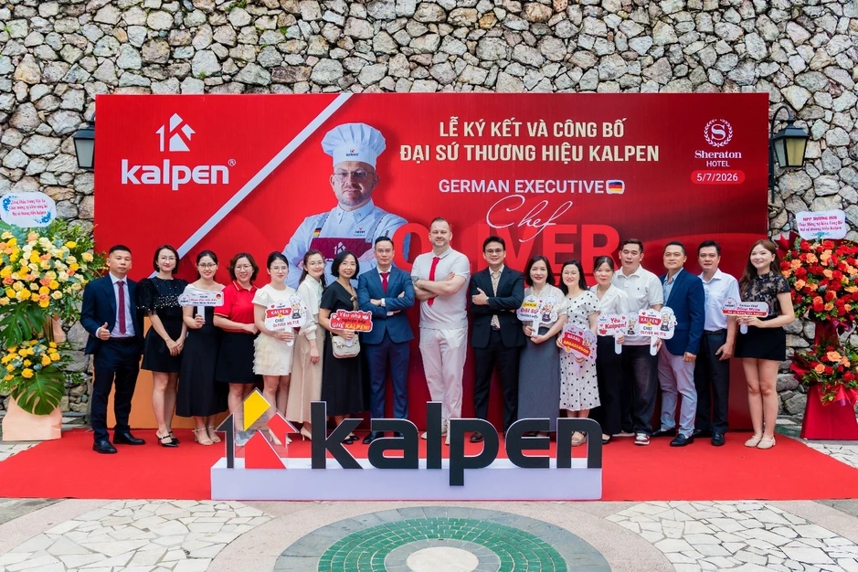 Kalpen Group công bố đầu bếp Đức Oliver Mette trở thành đại sứ thương hiệu