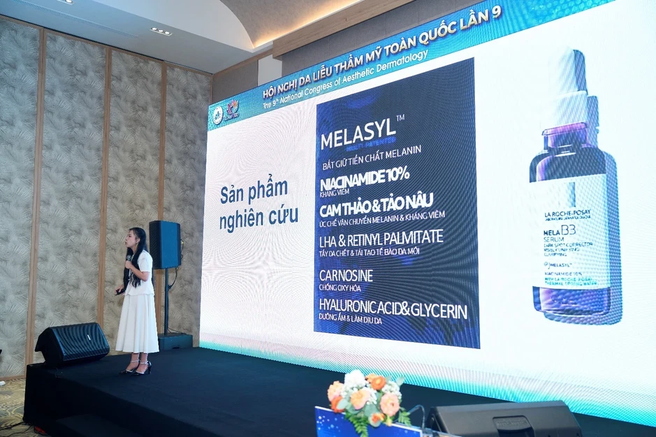 Kết quả kiểm chứng của Mela B3 Serum trên người dùng Việt bị sắc tố Kết quả kiểm chứng của Mela B3 Serum trên người dùng Việt bị sắc tố