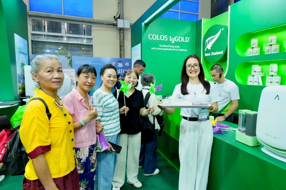 Không gian trải nghiệm 'Trạm miễn dịch gia đình' ở Vietnam Dairy 2026