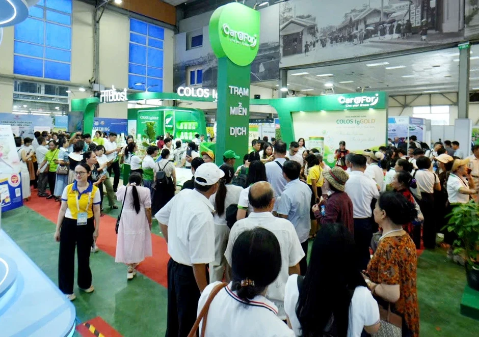 Không gian trải nghiệm 'Trạm miễn dịch gia đình' ở Vietnam Dairy 2026
