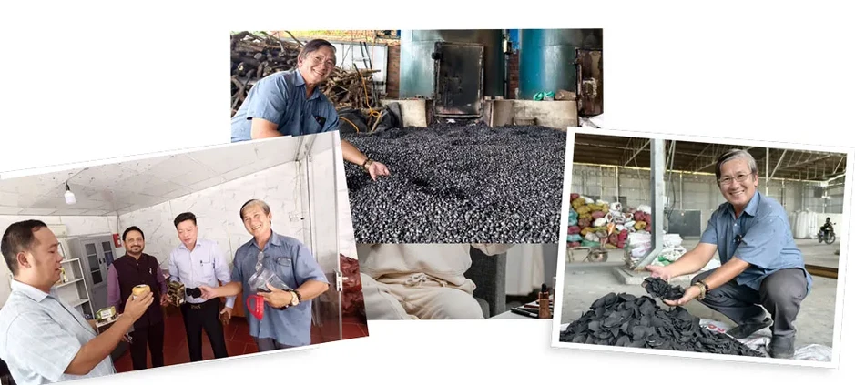 Kinh tế tuần hoàn từ lò than nhỏ Kinh tế tuần hoàn từ lò than nhỏ