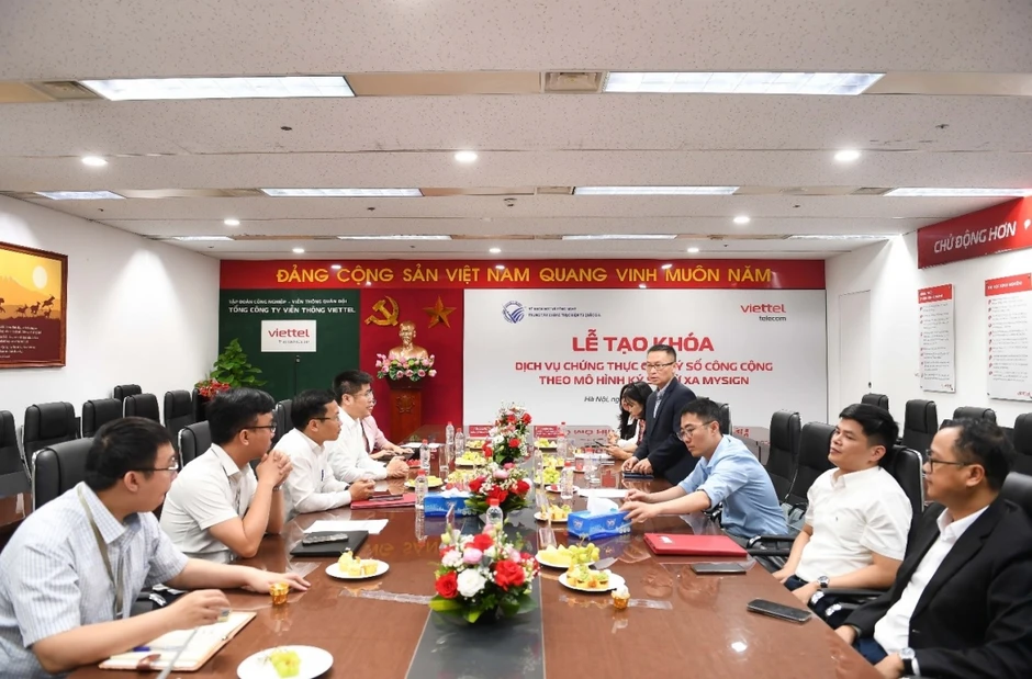 Lễ tạo khóa chứng thư số MySign, củng cố nền tảng tin cậy cho giao dịch số Lễ tạo khóa chứng thư số MySign, củng cố nền tảng tin cậy cho giao dịch số