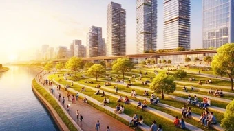 Liên danh Văn Phú - Đèo Cả báo cáo Hà Nội định hướng chiến lược tổng thể phát triển “Trục cảnh quan sông Hồng”