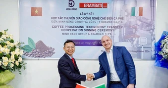 Minh Đăng Group chi hơn 3,5 triệu EUR đầu tư công nghệ Italy nâng tầm cà phê Robusta Việt