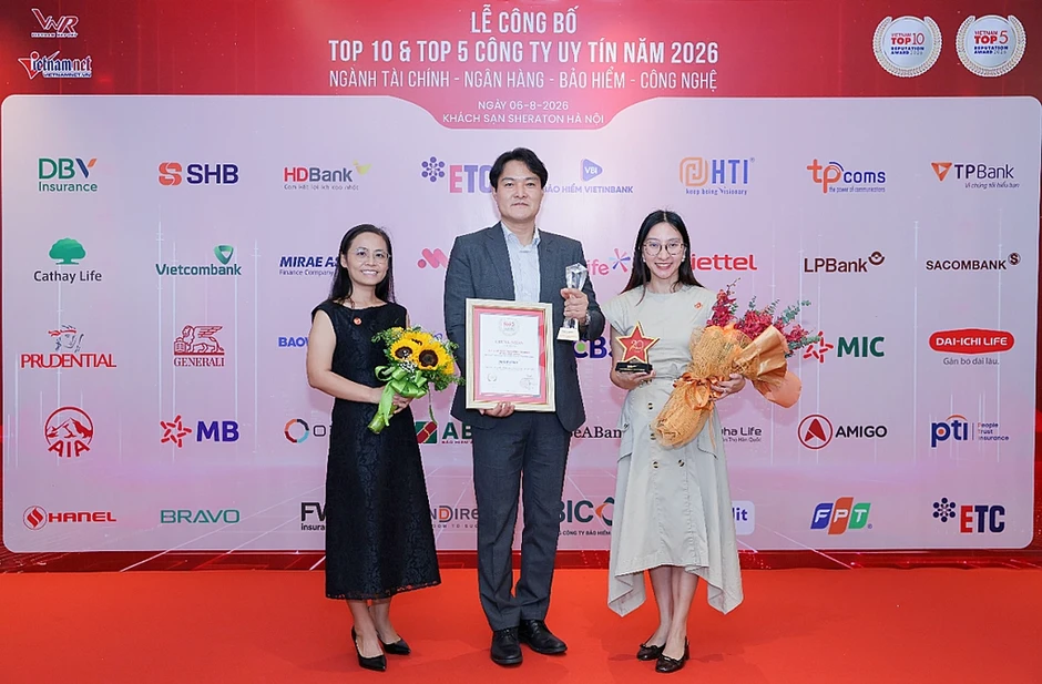 Mirae Asset vào 'Top 5 công ty tài chính uy tín 2026' Mirae Asset vào 'Top 5 công ty tài chính uy tín 2026'