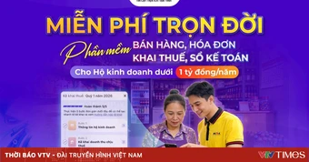 MISA tiếp tục miễn phí trọn đời phần mềm cho hộ kinh doanh