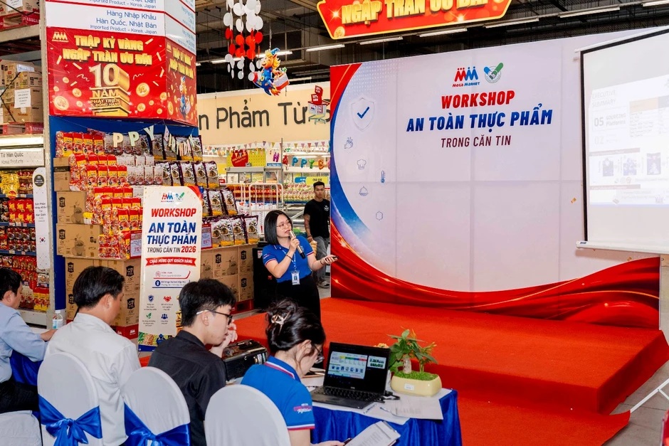 MM Mega Market giới thiệu giải pháp an toàn thực phẩm toàn diện cho căn tin MM Mega Market giới thiệu giải pháp an toàn thực phẩm toàn diện cho căn tin