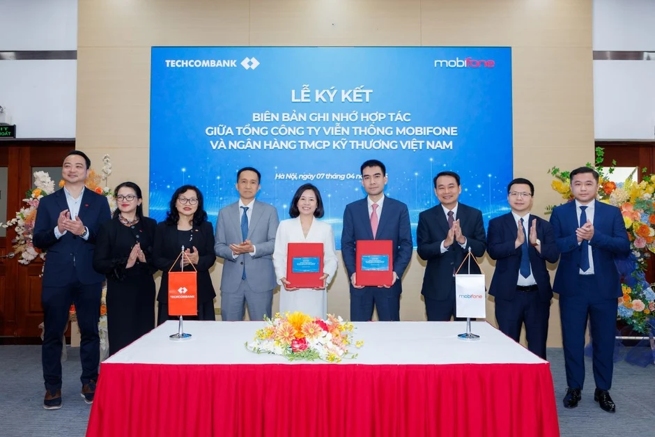 Mobifone & Techcombank hợp tác, kiến tạo hệ sinh thái tài chính - công nghệ số