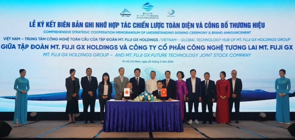 Mt Fuji GX Holdings chọn Việt Nam làm trung tâm R&D công nghệ Mt Fuji GX Holdings chọn Việt Nam làm trung tâm R&D công nghệ
