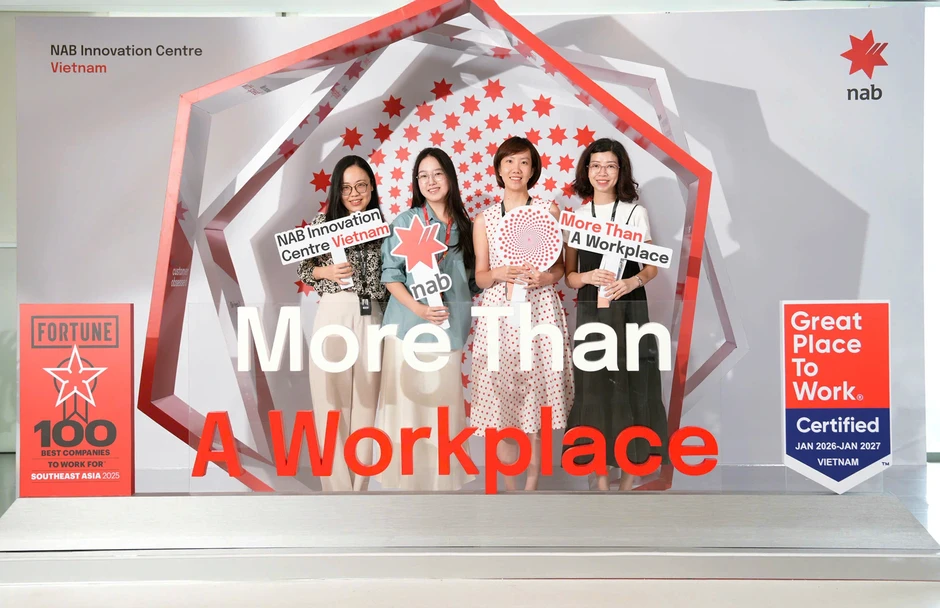 NAB Innovation Centre Việt Nam tăng trưởng quy mô nhân lực tại Hà Nội và TPHCM NAB Innovation Centre Việt Nam tăng trưởng quy mô nhân lực tại Hà Nội và TPHCM
