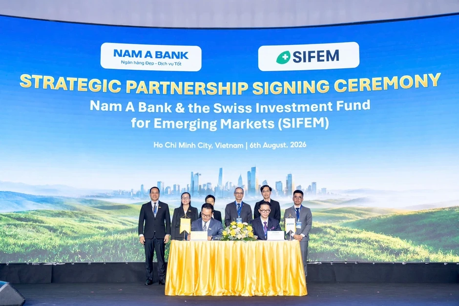 Nam A Bank nhận thêm 20 triệu USD tín dụng xanh từ Thụy Sĩ Nam A Bank nhận thêm 20 triệu USD tín dụng xanh từ Thụy Sĩ