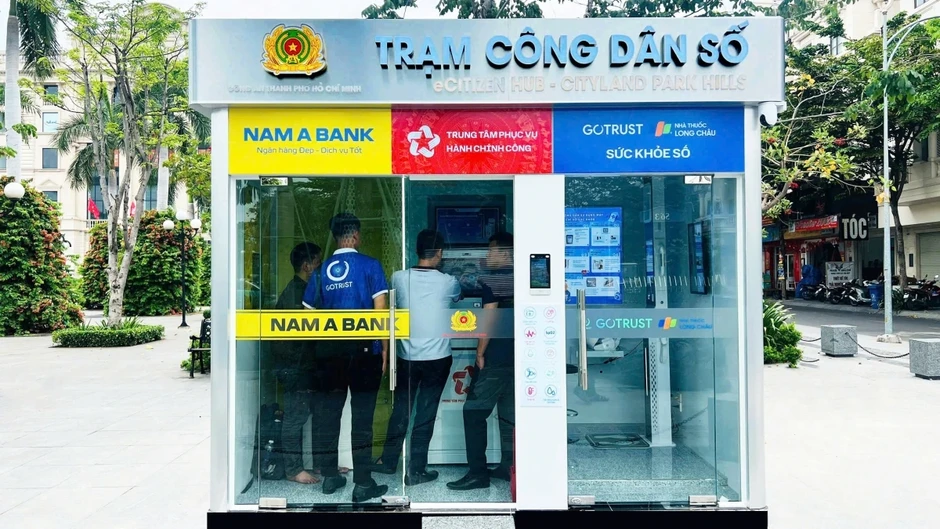 Nam A Bank tiên phong triển khai Trạm Công dân số Nam A Bank tiên phong triển khai Trạm Công dân số
