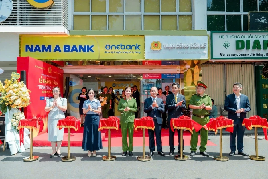 Nam A Bank tiên phong triển khai Trạm Công dân số Nam A Bank tiên phong triển khai Trạm Công dân số