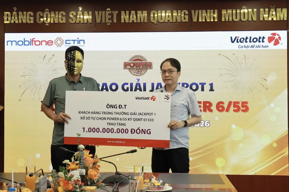 Nam doanh nhân trúng 91 tỉ sau 10 năm mua Vietlott