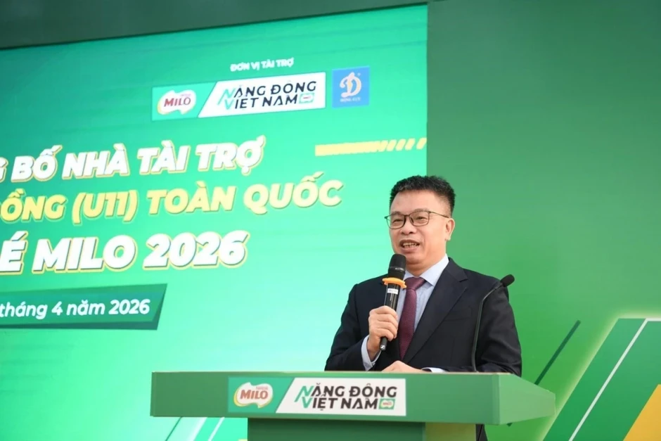 Nestlé Milo tiếp tục đồng hành cùng giải bóng đá nhi đồng (U11) toàn quốc 2026