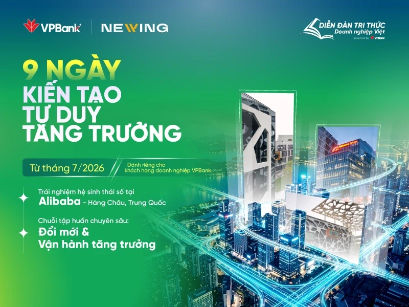 Ngân hàng Việt đưa hơn 28 CEO SME tới Alibaba học cách tăng trưởng Ngân hàng Việt đưa hơn 28 CEO SME tới Alibaba học cách tăng trưởng