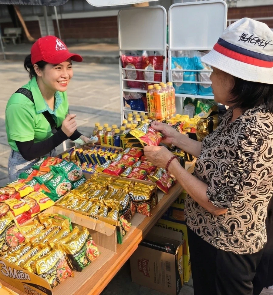 Người lao động lựa chọn Mì 3 Miền Gold tại “Chương trình Tiêu Dùng Xanh" Người lao động lựa chọn Mì 3 Miền Gold tại “Chương trình Tiêu Dùng Xanh"