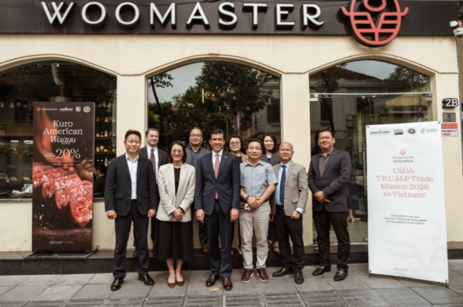 Nhà hàng WooMaster tiếp đón Thứ trưởng Bộ Nông nghiệp Mỹ Nhà hàng WooMaster tiếp đón Thứ trưởng Bộ Nông nghiệp Mỹ