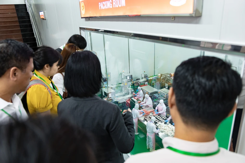 Nhà máy chế biến thực phẩm C.P. Củ Chi tăng sản lượng 10 lần sau 10 năm Nhà máy chế biến thực phẩm C.P. Củ Chi tăng sản lượng 10 lần sau 10 năm