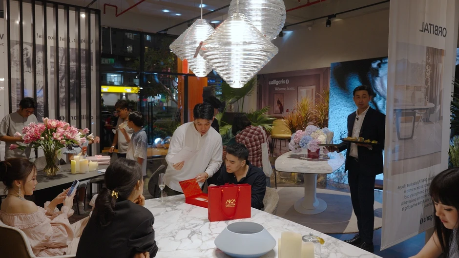 Nội thất Ý Calligaris ra mắt không gian Flagship Store mới tại Phú Mỹ Hưng