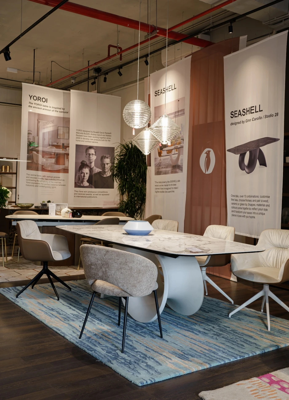 Nội thất Ý Calligaris ra mắt không gian Flagship Store mới tại Phú Mỹ Hưng