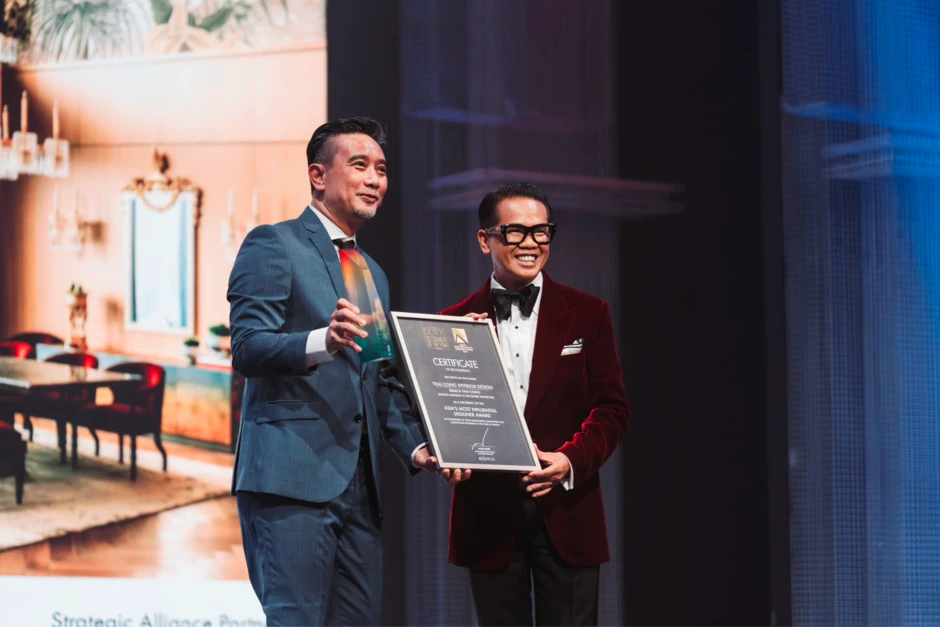 NTK Thái Công đạt danh hiệu Asia’s Most Influential Designer 2026 NTK Thái Công đạt danh hiệu Asia’s Most Influential Designer 2026