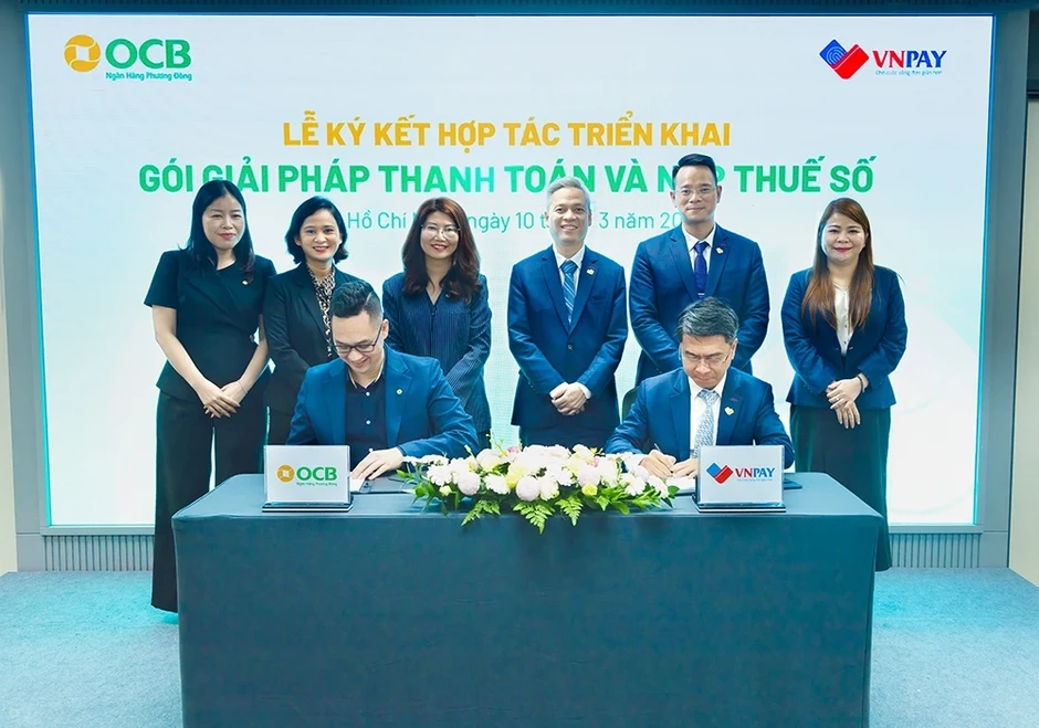 OCB và VNPAY "mở lối" giúp doanh nghiệp, hộ kinh doanh dễ dàng tiếp cận thuế số OCB và VNPAY "mở lối" giúp doanh nghiệp, hộ kinh doanh dễ dàng tiếp cận thuế số