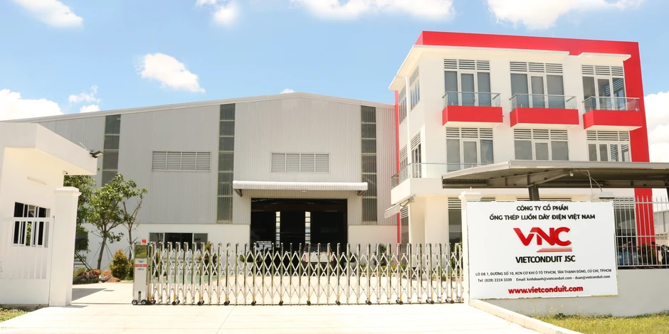Ống thép luồn dây điện IMC Vietconduit đạt UL 1242 hướng đến các dự án công nghệ cao