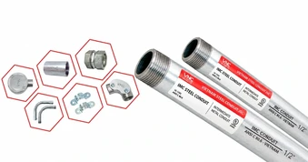 Ống thép luồn dây điện IMC Vietconduit đạt UL 1242 hướng đến các dự án công nghệ cao