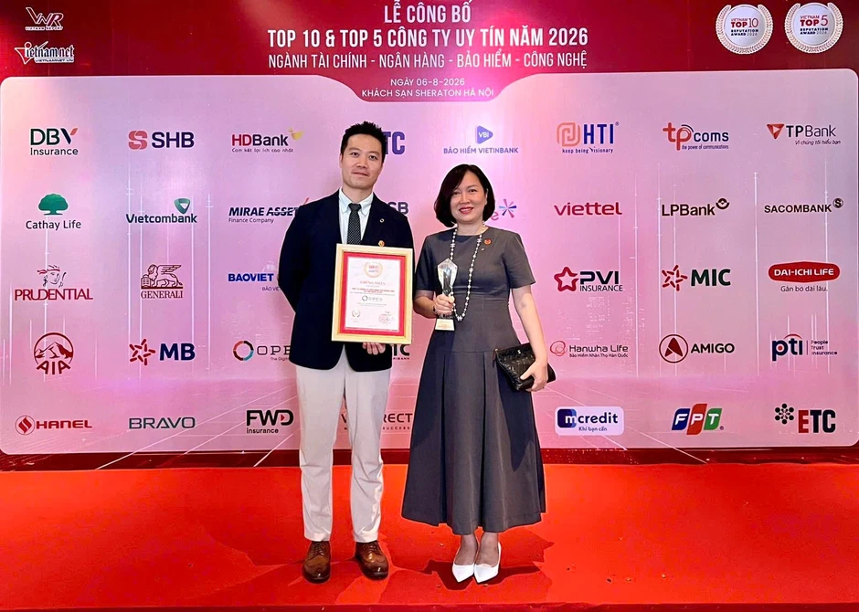 OPES thăng hạng trong “Top 10 công ty bảo hiểm phi nhân thọ uy tín” của VNR OPES thăng hạng trong “Top 10 công ty bảo hiểm phi nhân thọ uy tín” của VNR