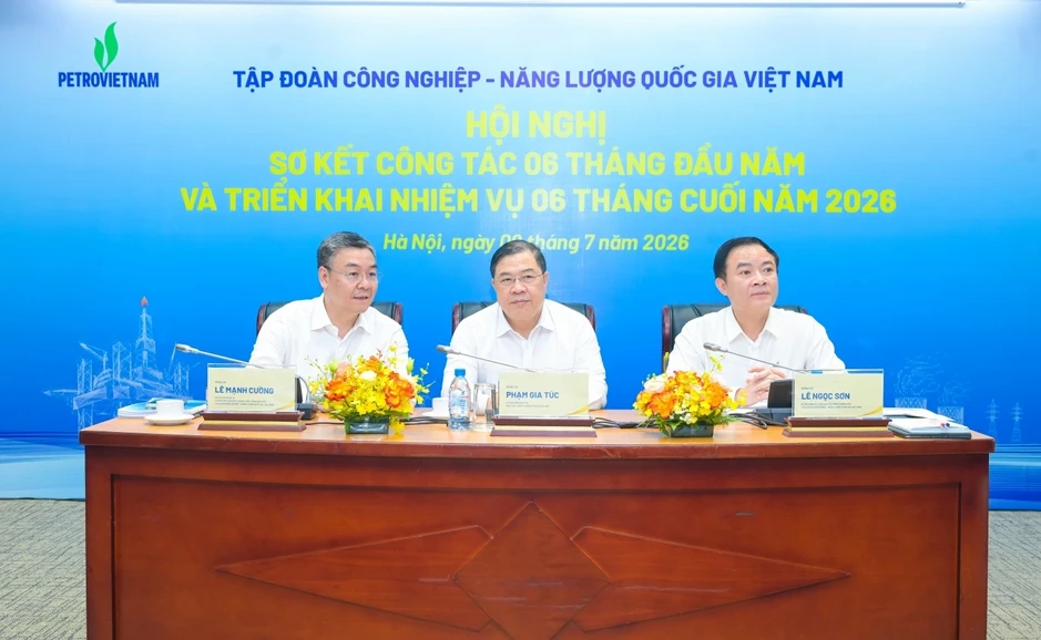 Petrovietnam hoàn thành vượt kế hoạch nhiều chỉ tiêu 6 tháng đầu năm
