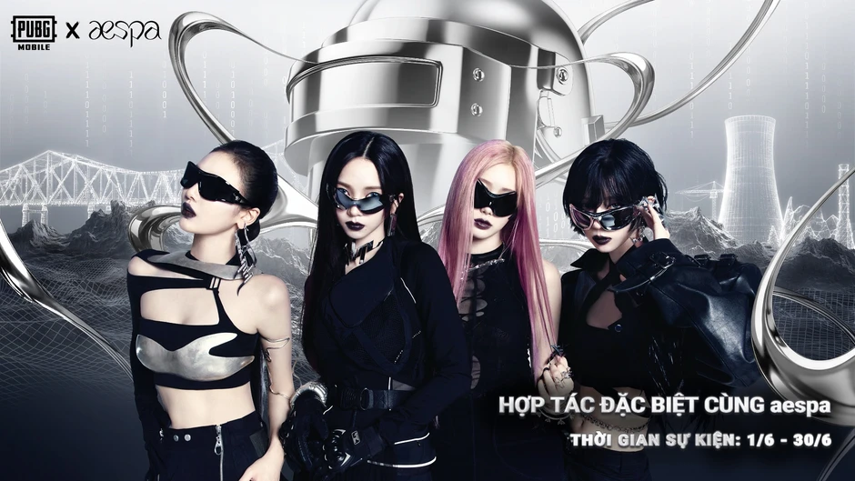 PUBG Mobile cùng Aespa đưa làn sóng K-pop khuấy đảo cộng đồng game thủ PUBG Mobile cùng Aespa đưa làn sóng K-pop khuấy đảo cộng đồng game thủ