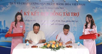 Quỹ Vì chất lượng sản phẩm, hàng hóa Việt Nam tài trợ 2 dự án