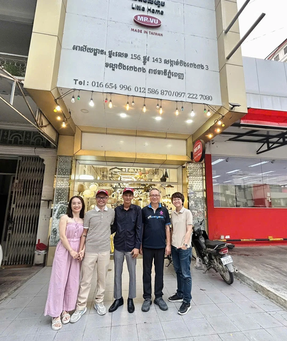 Quạt trần Mr.Vũ chính thức có mặt tại Campuchia Quạt trần Mr.Vũ chính thức có mặt tại Campuchia