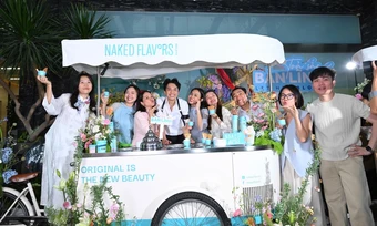 Quầy kem Naked Flavors - điểm nhấn tại tiệc 8/3 của ACB