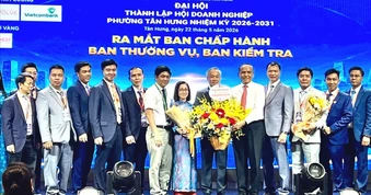 Ra mắt Hội Doanh nghiệp phường Tân Hưng nhiệm kỳ 2026 – 2031