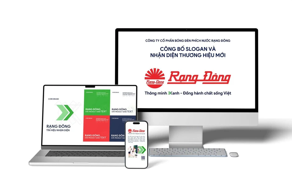 Rạng Đông công bố nhận diện thương hiệu mới, định vị doanh nghiệp công nghệ tiên phong Rạng Đông công bố nhận diện thương hiệu mới, định vị doanh nghiệp công nghệ tiên phong